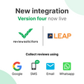 featured image thumbnail for post ReviewSolicitors Integration Upgrade with LEAP Case Management System